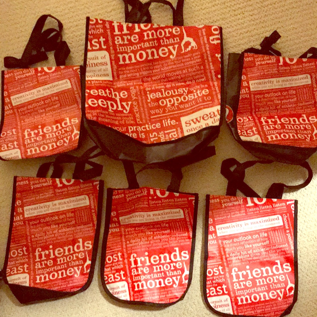 6 Lululemon Bags Brand New